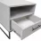 Noptieră DP Fabiana (50 cm), Gray