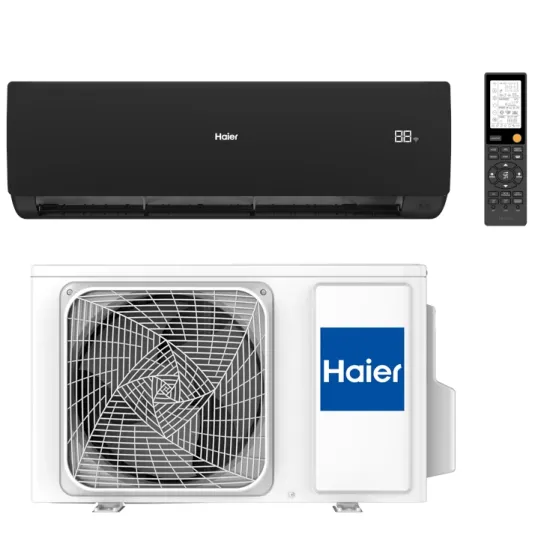 Aparat de aer condiționat Haier Serene Plus DCInverter R32 Wi-Fi AS50SDBHRA-MW 1U50KEBFRA-SH, 18000 BTU, pana la 50 m², Black