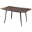 Masă pentru bucătărie Yasen DT-2403 MDF, Dark Brown