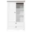 Vitrina Gerbor Karina KOM1D2S (96 cm), Nymphea Alba/Stejar Sonoma Trufe