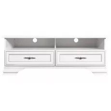 Comoda TV Yasen Kentuki RTV2S, 124,5x54x47 см, Alb Alpin