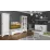 Comoda TV Yasen Kentuki RTV2S (124,5 cm), Alb Alpin