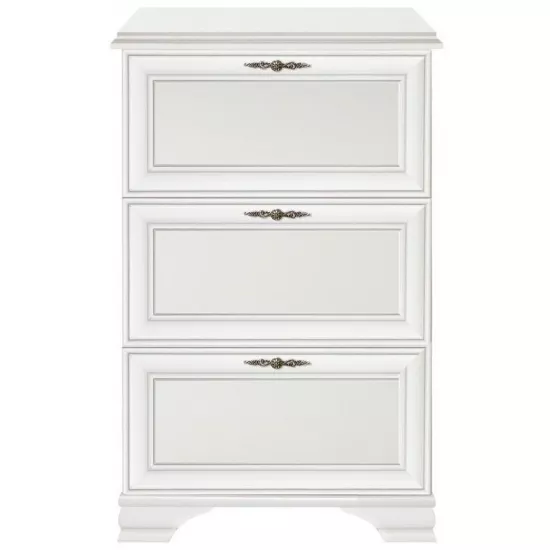 Tumbă pentru încălțăminte Yasen Kentuki SFB3B (80 cm), Alb Alpin