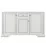 Комод Yasen White 3D1S (161 см), Silver Pine