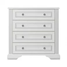 Комод Yasen White 4S 90, 94x44,5x93 см, Серебристая сосна