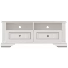 Тумба под ТВ Yasen White RTV 2S 120, 121x45x53 см, Серебристая сосна