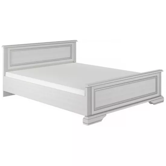 Кровать Yasen White 180, 180 x 200 см, Silver Pine