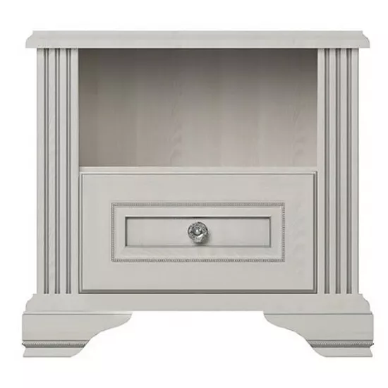 Noptieră Yasen White 1S (56 cm), Silver Pine