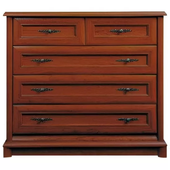 Комод Gerbor Sonata 5S/10 (101 см), Chestnut