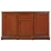 Комод Yasen Соната 3D/1S, 153.5x44.5x90.5 см, Каштан