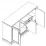 Комод Yasen Соната 3D/1S, 153.5x44.5x90.5 см, Каштан