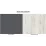 Pat copii Yasen Disnei 900, 90x200 cm, Gri Grafit/Stejar Craft Alb