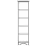 Vitrina Yasen Boston 1Д1ДС (50 cm), Fildeş/Vanilie Supermat