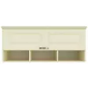 Raft Yasen Boston, 130x32x51.5 cm, Fildeş/Vanilie Supermat