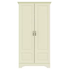Dulap Yasen Boston 2D, 100x52x205 cm, Fildeş/Vanilie Supermat