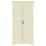 Шкаф Yasen Бостон 2Д (100x52x205 см), Слоновая кость/Ваниль Супермат