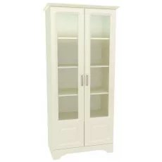 Vitrina Yasen Boston 2Д2ДС (90 cm), Fildeş/Vanilie Supermat Vitrina Yasen Boston 2Д2ДС (90 cm), Fildeş/Vanilie Supermat