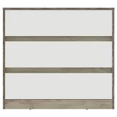 Comodă Yasen Венера 3S (100.5 cm), Stejar Craft Gri/Alb