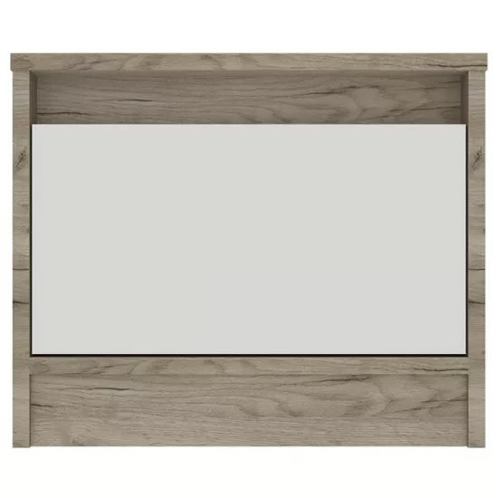 Прикроватная тумба Yasen Венера (45.5 см), Дуб Крафт Серый/Белый