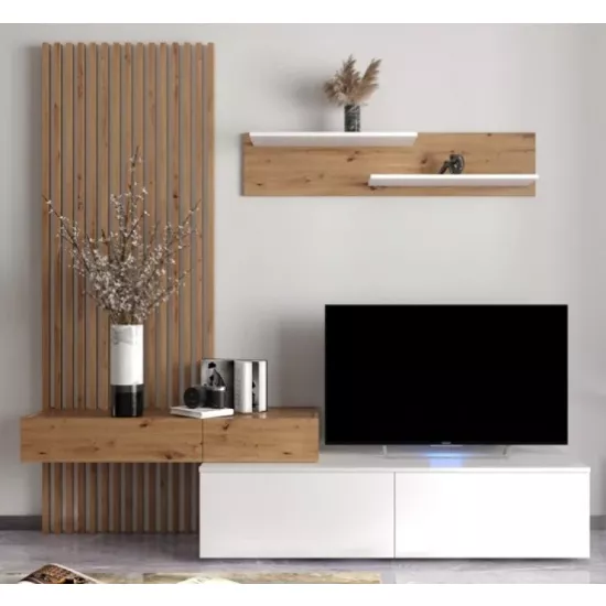 Living Gerbor Rebeca (210 cm), Дуб Артизан/Нимфея Альба