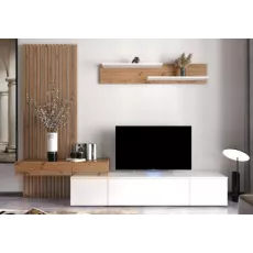 Living Gerbor Rebeca Plus (250 cm), Artisan Oak/Nymphea Alba