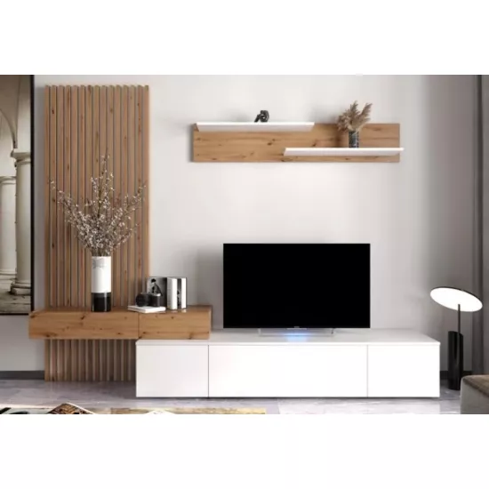 Living Gerbor Rebeca Plus (250 cm), Artisan Oak/Nymphea Alba