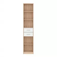 Raft Yasen Nepo REG2S/40, 40x34x197 cm Sonoma / White