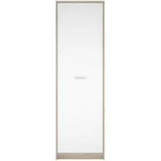 Dulap Gerbor Nepo REG1D (60x34x197 cm), Stejar Sonoma / Alb Dulap Gerbor Nepo REG1D (60x34x197 cm), Stejar Sonoma / Alb