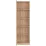 Dulap Gerbor Nepo REG1D (60x34x197 cm), Stejar Sonoma / Alb