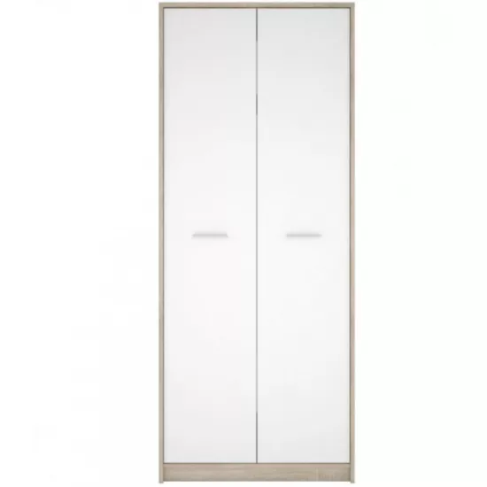 Шкаф Yasen Непо Combi SZF2D, 80x54x197 см, дуб сонома/нимфеа альба