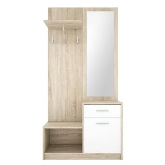 Antreu Gerbor Nepo PPK (90 cm), Sonoma / White