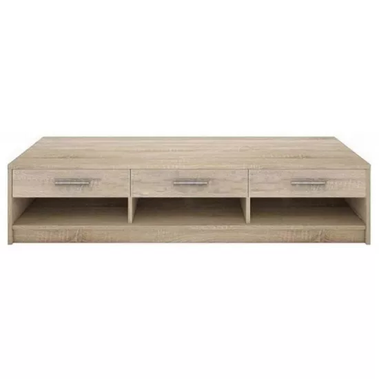 Comoda TV Gerbor Nepo ТВ RTV 3S N (148 cm), Stejar Sonoma