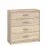 Комод Gerbor Nepo KOM4S (80 см), дуб сонома