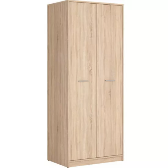 Dulap Gerbor Nepo Combi SZF2D (80x54x197 cm), Stejar Sonoma