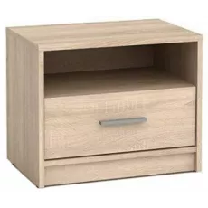 Noptieră Gerbor Nepo KOM1S (50 cm), Stejar Sonoma Noptieră Gerbor Nepo KOM1S (50 cm), Stejar Sonoma