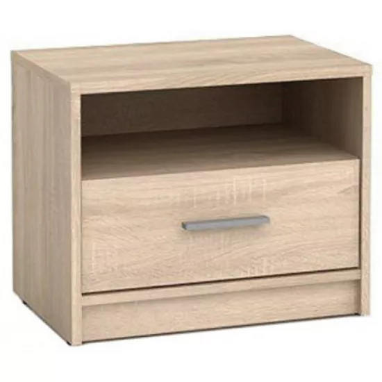 Прикроватная тумба Gerbor Nepo KOM1S (50 см), Дуб сонома