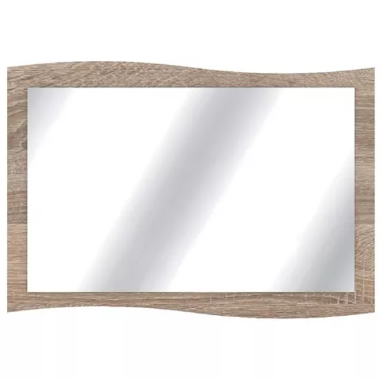 Зеркало настенное Yasen Женева (90 см) , Венге Магия/Дуб Сонома Трюфель