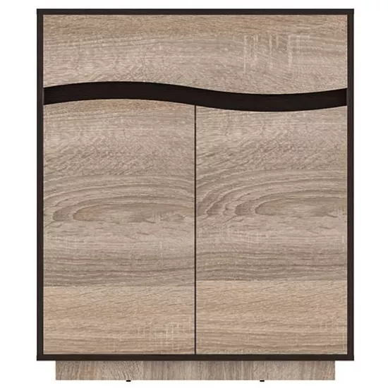 Comodă Yasen Geneva 1Ш2Д (90 cm), Wenge Magic/Sonoma Truffle