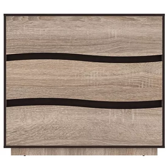 Комод Yasen Женева 3Ш (120 см), Венге Магия/Дуб Сонома Трюфель