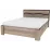 Pat Yasen Geneva, 140 x 200 cm cu lamele, Wenge Magic/Sonoma Truffle