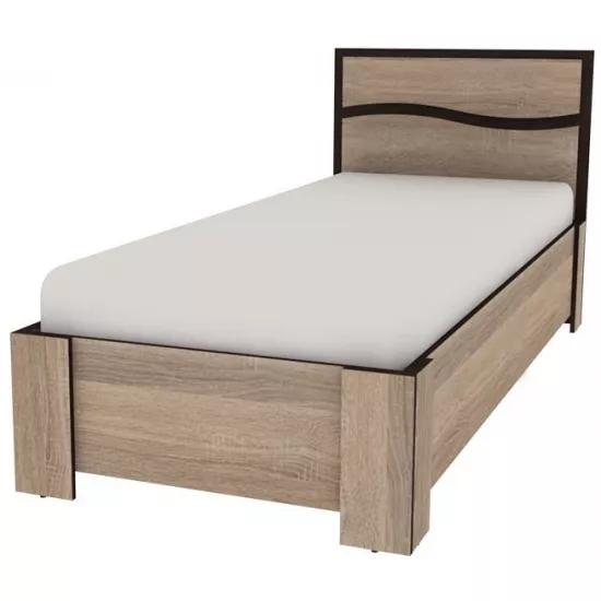 Pat Yasen Geneva, 80 x 200 cm cu lamele, Wenge Magic/Sonoma Truffle