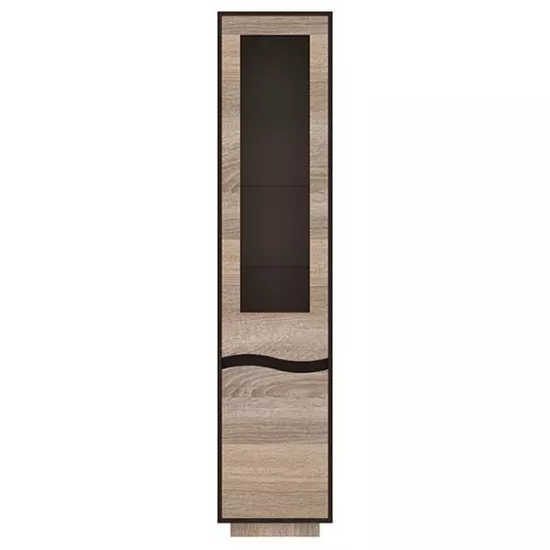 Vitrina Yasen Geneva (45 cm), Wenge Magic/Sonoma Truffle