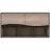 Raft de perete Yasen Geneva, 120x28x60 cm, Wenge Magic/Sonoma Truffle