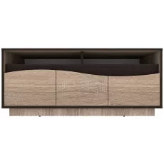 Comoda TV Yasen Geneva (120 cm), Stejar Sonoma Truffle/Wenge Magic