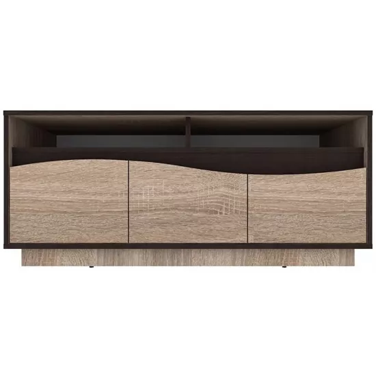 Comoda TV Yasen Geneva (120 cm), Stejar Sonoma Truffle/Wenge Magic