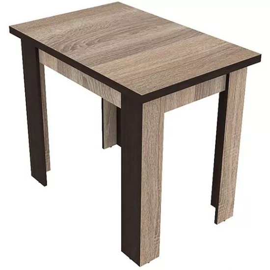 Masă pentru bucătărie Yasen Geneva, Wenge Magic/Sonoma Truffle