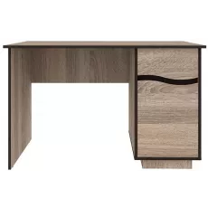 Masa de birou Yasen Geneva, 120x60 cm, Wenge Magic/Sonoma Truffle