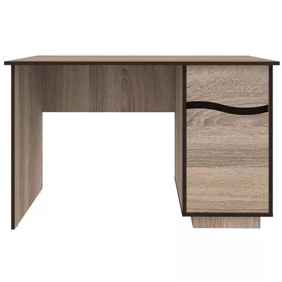 Masa de birou Yasen Geneva, 120x60 cm, Wenge Magic/Sonoma Truffle