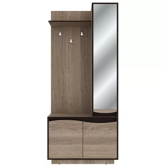 Прихожая Yasen Женева (90 см), Венге Магия/Дуб Сонома Трюфель