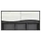 Raft de perete Yasen Geneva, 120x28x60 cm, Grafit Gri/Stejar Kraft Alb